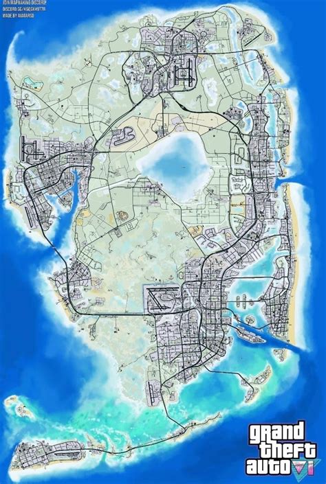 grand theft auto gta 6 map leak|GTA 6 map